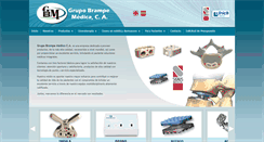 Desktop Screenshot of grupobrampemedica.com